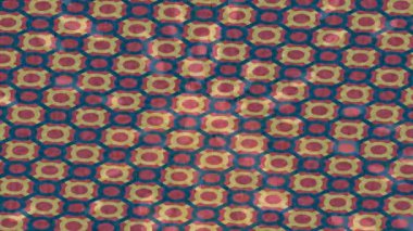 Soyut hareket desenli fütüristik video üretimi için dinamik dijital arkaplan