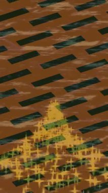 Estetik doku arkaplan tasarımı renkli hareket grafikleri ile moda film giriş profosyoneli