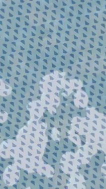 Benzersiz video giriş tasarımı projeleri için detaylı yüzey kalıbı film animasyon stili grafik girişi