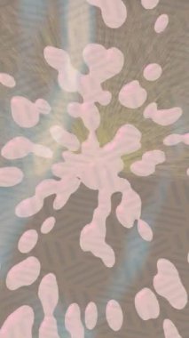 Lüks hareket projeleri için soyut tasarım stili animasyonu olan üst düzey dijital doku