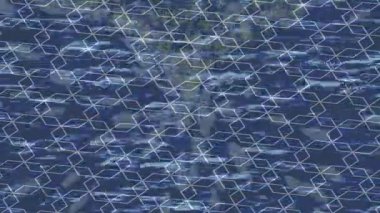 Organik desenli yüzey giriş stili video film sanatı ile soyut arkaplan tasarımı