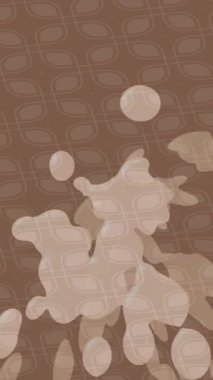 Organik desenli yüzey giriş stili video film sanatı ile soyut arkaplan tasarımı