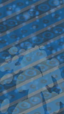 Soyut hareket desenli fütüristik video üretimi için dinamik dijital arkaplan