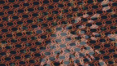 Benzersiz video giriş tasarımı projeleri için detaylı yüzey kalıbı film animasyon stili grafik girişi