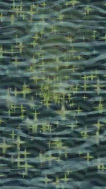 Soyut hareket desenli fütüristik video üretimi için dinamik dijital arkaplan