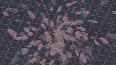 Benzersiz hareket dokusu tasarım sanatı ile profesyonel video düzenleme için modern soyut grafikler