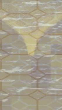 Lüks hareket projeleri için soyut tasarım stili animasyonu olan üst düzey dijital doku