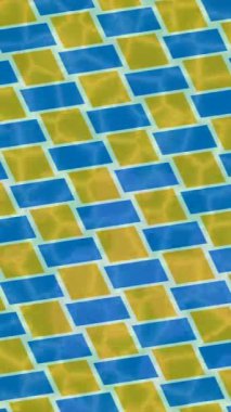 Benzersiz dijital animasyon tarzı grafikleri olan yaratıcı ortam tasarımı için yenilikçi hareket dokusu