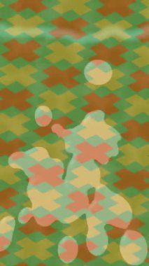 Benzersiz video giriş tasarımı projeleri için detaylı yüzey kalıbı film animasyon stili grafik girişi