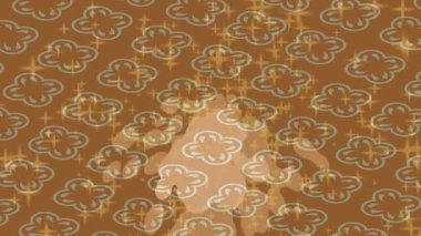 Yaratıcı video düzenleme film arkaplan tasarımı için minimalist organik hareket grafikleri