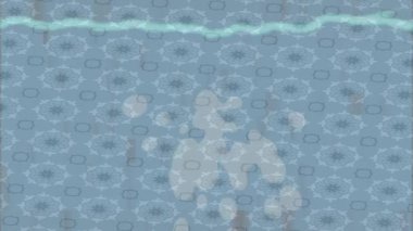 Soyut hareket desenli fütüristik video üretimi için dinamik dijital arkaplan