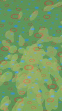 Benzersiz dijital animasyon tarzı grafikleri olan yaratıcı ortam tasarımı için yenilikçi hareket dokusu