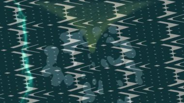 Yaratıcı video düzenleme film tasarımı için benzersiz hareket grafikleri biçimi giriş hareketi video pro