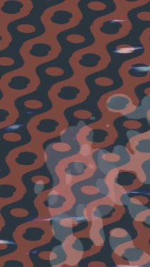 Soyut hareket desenli fütüristik video üretimi için dinamik dijital arkaplan