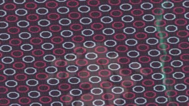 Benzersiz hareket grafikleri tasarım sanatına sahip yaratıcı film üretimi için özet bir arkaplan