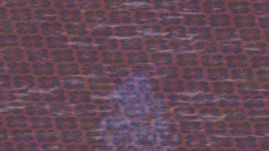 Organik desenli yüzey giriş stili video film sanatı ile soyut arkaplan tasarımı