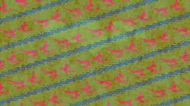 Dijital doku yüzey tasarım biçimi ile modern video animasyonu için gelişmiş hareket grafikleri