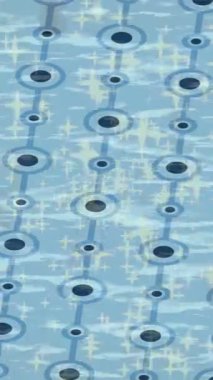 Benzersiz video giriş tasarımı projeleri için detaylı yüzey kalıbı film animasyon stili grafik girişi