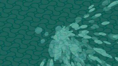 Benzersiz dijital hareket grafiklerine sahip yaratıcı sinematik projeler için yumuşak animasyon yüzeyi