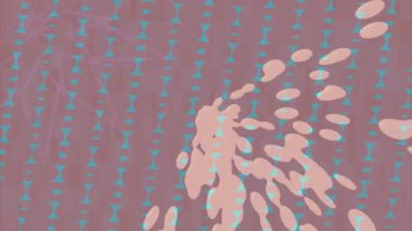 Benzersiz video giriş tasarımı projeleri için detaylı yüzey kalıbı film animasyon stili grafik girişi