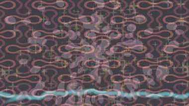 Estetik doku arkaplan tasarımı renkli hareket grafikleri ile moda film giriş profosyoneli