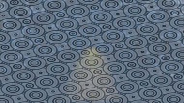 Benzersiz dijital hareket grafiklerine sahip yaratıcı sinematik projeler için yumuşak animasyon yüzeyi