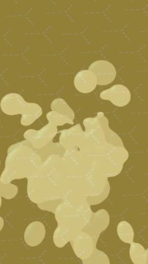 Yaratıcı video düzenleme film arkaplan tasarımı için minimalist organik hareket grafikleri