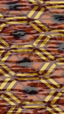 Lüks hareket projeleri için soyut tasarım stili animasyonu olan üst düzey dijital doku