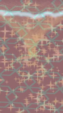 Benzersiz dijital animasyon tarzı grafikleri olan yaratıcı ortam tasarımı için yenilikçi hareket dokusu