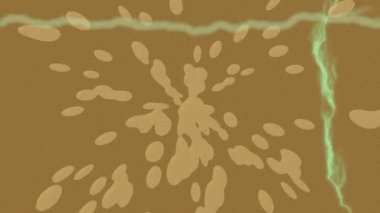 Benzersiz hareket dokusu tasarım sanatı ile profesyonel video düzenleme için modern soyut grafikler