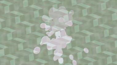 Modern medya üretimi için fütüristik dijital soyut doku sinematik tarz hareketli grafik ögesi