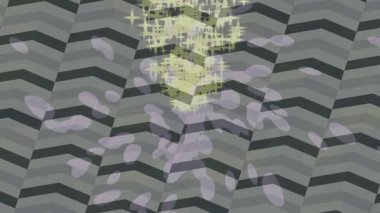 Yaratıcı video düzenleme film tasarımı için benzersiz hareket grafikleri biçimi giriş hareketi video pro