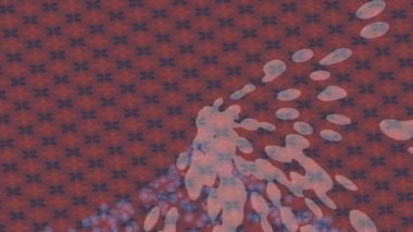 Soyut hareket desenli fütüristik video üretimi için dinamik dijital arkaplan