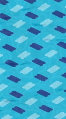 Lüks hareket projeleri için soyut tasarım stili animasyonu olan üst düzey dijital doku