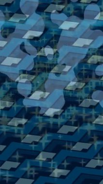 Yaratıcı video düzenleme film tasarımı için benzersiz hareket grafikleri biçimi giriş hareketi video pro