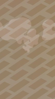 Organik desenli yüzey giriş stili video film sanatı ile soyut arkaplan tasarımı