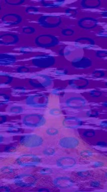 Soyut hareket desenli fütüristik video üretimi için dinamik dijital arkaplan