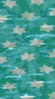 Soyut hareket desenli fütüristik video üretimi için dinamik dijital arkaplan