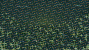 Modern medya üretimi için fütüristik dijital soyut doku sinematik tarz hareketli grafik ögesi