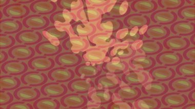 Modern medya üretimi için fütüristik dijital soyut doku sinematik tarz hareketli grafik ögesi