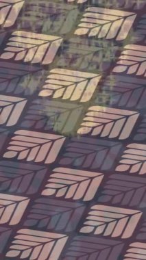 Lüks hareket projeleri için soyut tasarım stili animasyonu olan üst düzey dijital doku