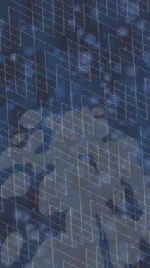 Yaratıcı video düzenleme film tasarımı için benzersiz hareket grafikleri biçimi giriş hareketi video pro