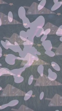 Dijital doku yüzey tasarım biçimi ile modern video animasyonu için gelişmiş hareket grafikleri