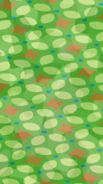 Benzersiz dijital animasyon tarzı grafikleri olan yaratıcı ortam tasarımı için yenilikçi hareket dokusu