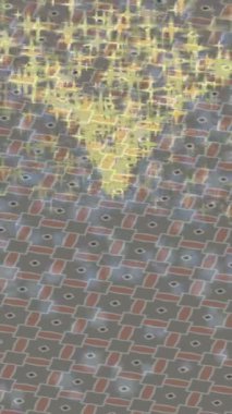 Estetik doku arkaplan tasarımı renkli hareket grafikleri ile moda film giriş profosyoneli