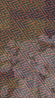 Benzersiz video giriş tasarımı projeleri için detaylı yüzey kalıbı film animasyon stili grafik girişi