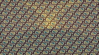 Benzersiz dijital animasyon tarzı grafikleri olan yaratıcı ortam tasarımı için yenilikçi hareket dokusu