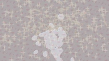 Benzersiz hareket grafikleri tasarım sanatına sahip yaratıcı film üretimi için özet bir arkaplan