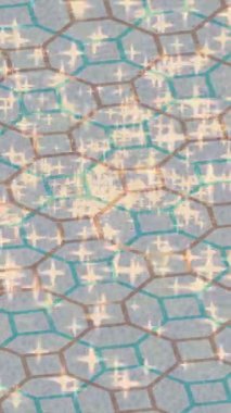 Benzersiz dijital hareket grafiklerine sahip yaratıcı sinematik projeler için yumuşak animasyon yüzeyi