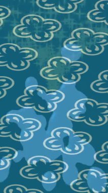 Lüks hareket projeleri için soyut tasarım stili animasyonu olan üst düzey dijital doku